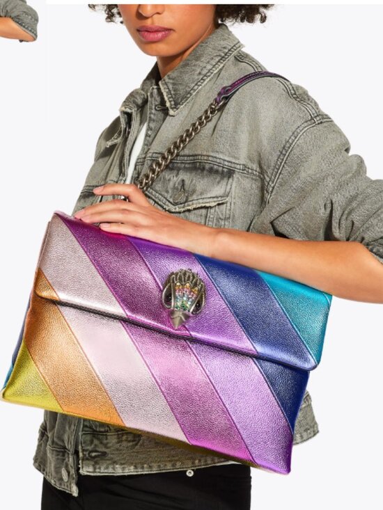 Kurt Geiger Handbags - KURT GEIGER LONDON XXL RAINBOW KENSINGTON